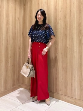  ANAYI　ショップスタッフさんのコーディネート