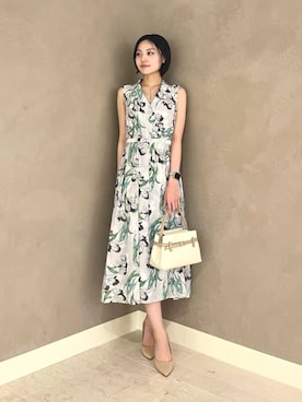  ANAYI　ショップスタッフさん（レディース・162cm）の夏コーディネート