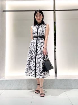  ANAYI　ショップスタッフさん（レディース・161cm）の夏コーディネート