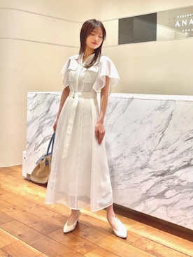  ANAYI　ショップスタッフさん（レディース・156cm）の春コーディネート