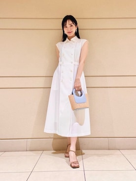  ANAYI　ショップスタッフさん（レディース・161cm）の春コーディネート