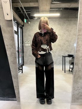 「PRANK PROJECT（プランクプロジェクト）のアイテム」を使った、Nicoさん（レディース・166cm）の夏コーディネート