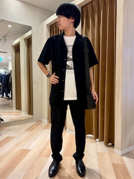 アベさん(メンズ・166cm)の夏コーディネート