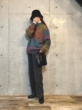 エリーさん(レディース・163cm)の冬コーディネート