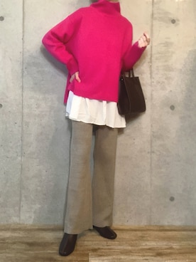 エリーさん（レディース・163cm）の秋コーディネート