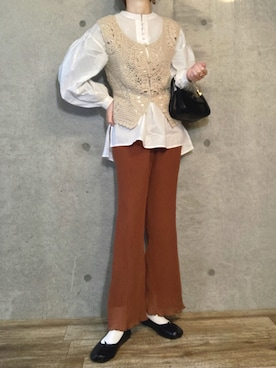 エリーさん（レディース・163cm）の春コーディネート