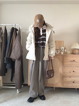 エリーさん（レディース・163cm）の冬コーディネート