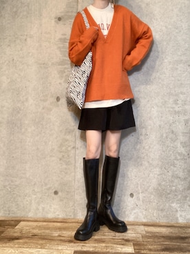 エリーさん（レディース・163cm）の冬コーディネート