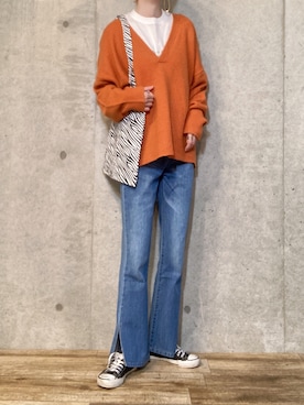 エリーさん（レディース・163cm）の秋コーディネート