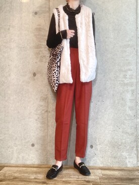 エリーさん（レディース・163cm）の秋コーディネート