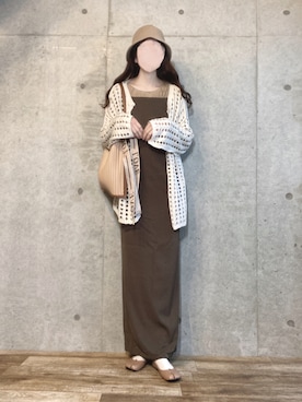 エリーさん（レディース・163cm）の春コーディネート