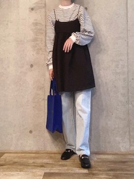 「florist」｜「アイテム（ワンピース/ドレス）」を使った、エリーさん（レディース・163cm）の夏コーディネート