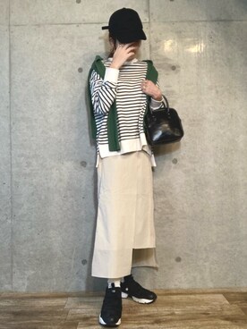 エリーさん（レディース・163cm）の春コーディネート