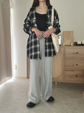 「アイテム（その他）」を使った、エリーさん（レディース・163cm）の秋コーディネート