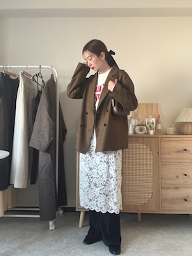 エリーさん（レディース・163cm）の冬コーディネート