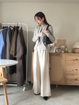 エリーさん(レディース・163cm)の春コーディネート