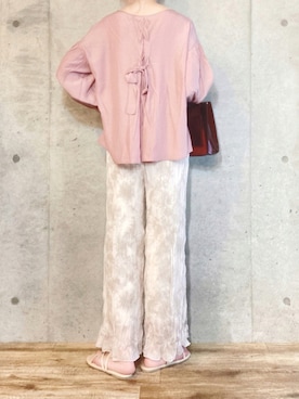 「sakishimatokyo」｜「アイテム（その他）」を使った、エリーさん（レディース・163cm）の夏コーディネート