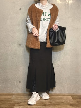 エリーさん（レディース・163cm）の冬コーディネート