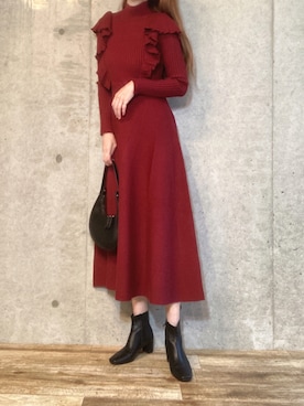 エリーさん（レディース・163cm）の秋コーディネート