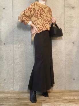 「EACH」｜エリーさん（レディース・163cm）の秋コーディネート