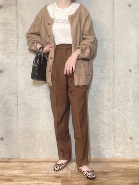 エリーさん（レディース・163cm）の秋コーディネート