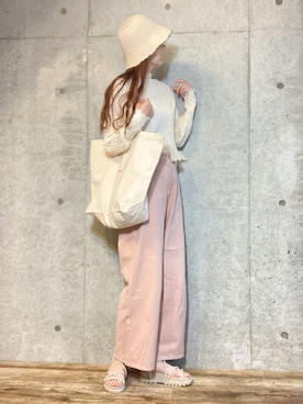 エリーさん（レディース・163cm）の夏コーディネート