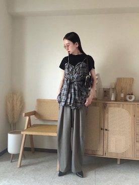 エリーさん(レディース・163cm)の夏コーディネート