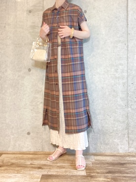 エリーさん（レディース・163cm）の夏コーディネート