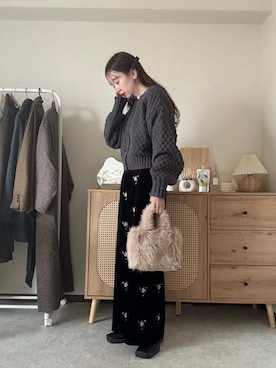 エリーさん（レディース・163cm）の冬コーディネート