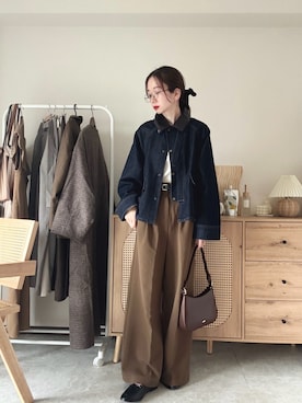 エリーさん（レディース・163cm）の春コーディネート