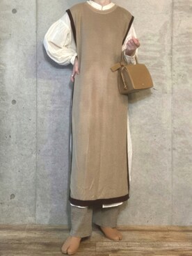 エリーさん（レディース・163cm）の秋コーディネート