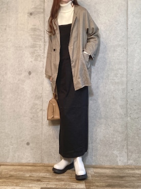 エリーさん(レディース・163cm)の冬コーディネート