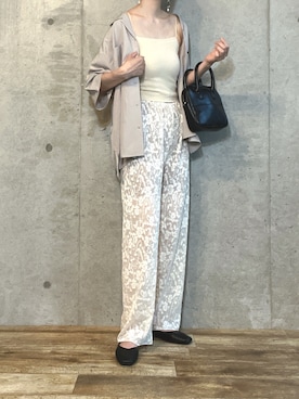 「STARTING OVER」｜「アイテム（その他）」を使った、エリーさん（レディース・163cm）の夏コーディネート