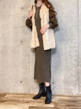 エリーさん（レディース・163cm）の冬コーディネート