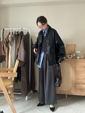 「florist（フローリスト）のアイテム」を使った、エリーさん（レディース・163cm）の春コーディネート