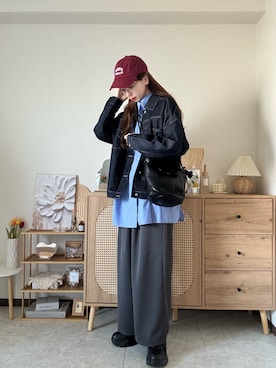 「高身長女子」｜エリーさん（レディース・163cm）の春コーディネート