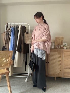 エリーさん(レディース・163cm)の春コーディネート