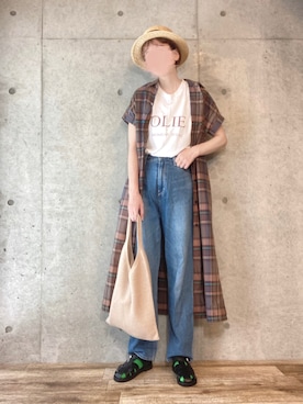 エリーさん（レディース・163cm）の夏コーディネート