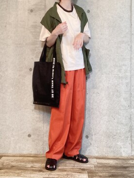 エリーさん(レディース・163cm)の夏コーディネート