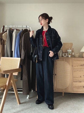 「tiptop（ティップトップ）のアイテム」を使った、エリーさん（レディース・163cm）の春コーディネート