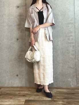 エリーさん（レディース・163cm）の夏コーディネート