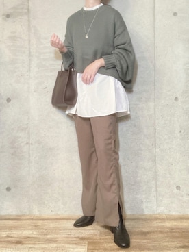 エリーさん（レディース・163cm）の秋コーディネート