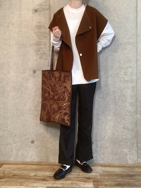 エリーさん(レディース・163cm)の秋コーディネート