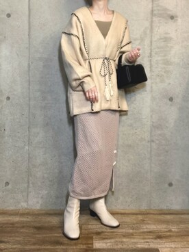 エリーさん（レディース・163cm）の冬コーディネート