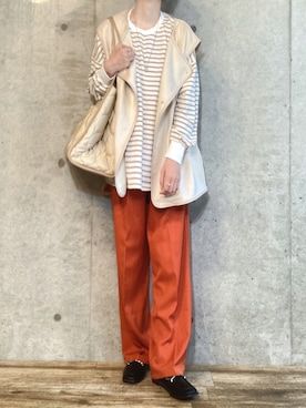 エリーさん(レディース・163cm)の秋コーディネート