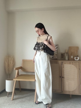 エリーさん(レディース・163cm)の夏コーディネート