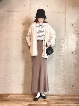 エリーさん（レディース・163cm）の春コーディネート