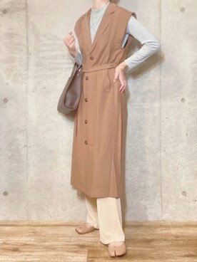 エリーさん（レディース・163cm）の秋コーディネート