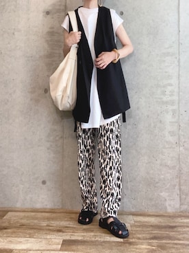 エリーさん（レディース・163cm）の夏コーディネート