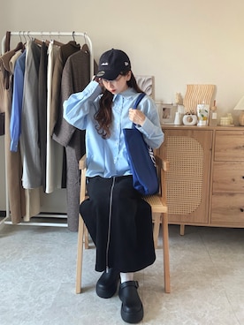 エリーさん（レディース・163cm）の春コーディネート
